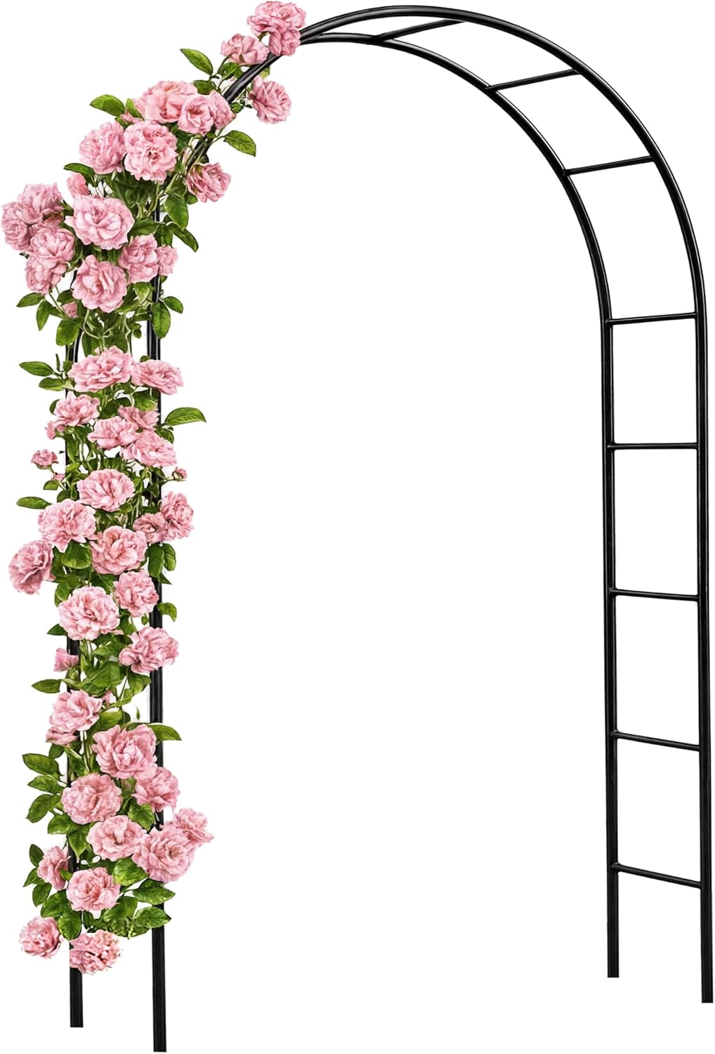 Gardebruk® Rosenbogen 240x140x37cm Metall Stabil Wetterfest Garten Rankgitter Rankhilfe Rankbogen Metallbogen Gartenbogen